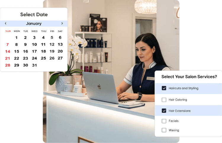 Create Your Salon Online Booking Page Instantly