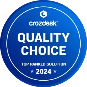 crozdesk quality choice badge