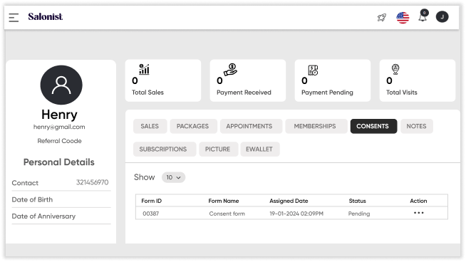 Link With Customer Profile
