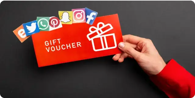 Sell Gift vouchers